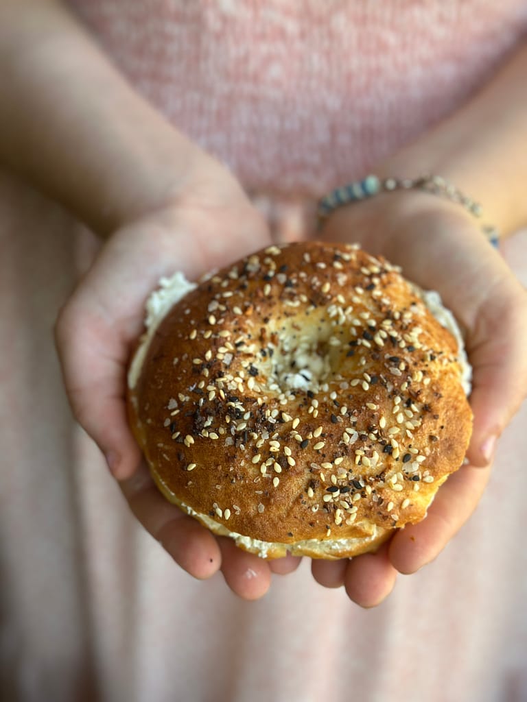 bagels for breakfast