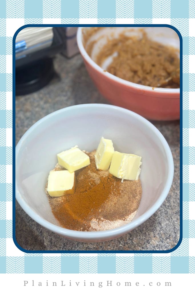 streusel for muffin topping