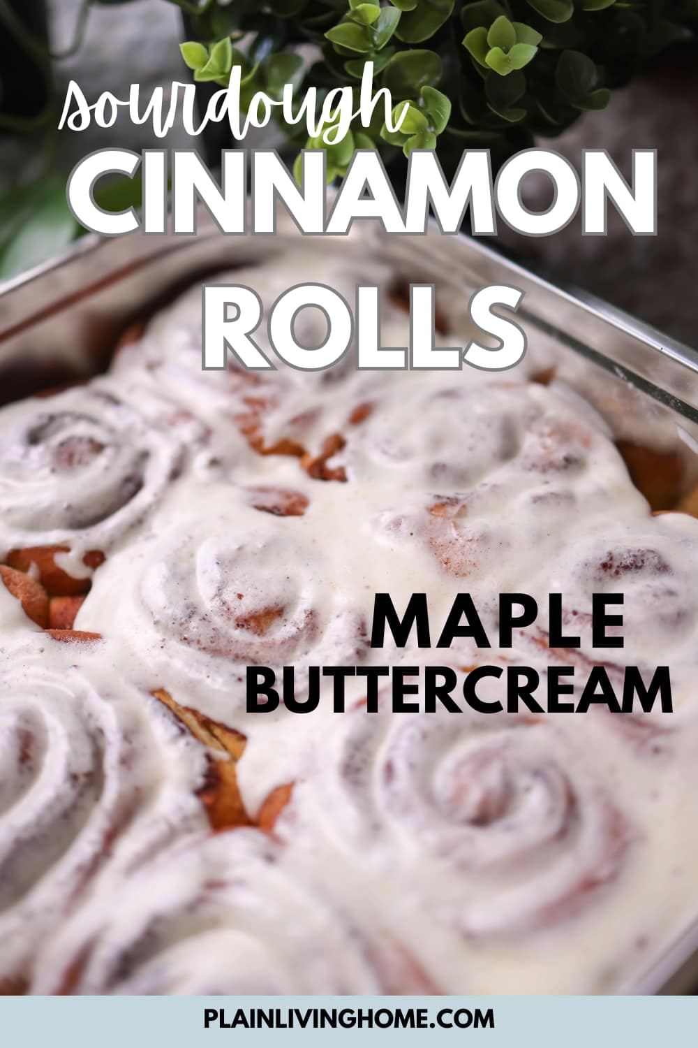 How to make Maple Glaze for Cinnamon Rolls