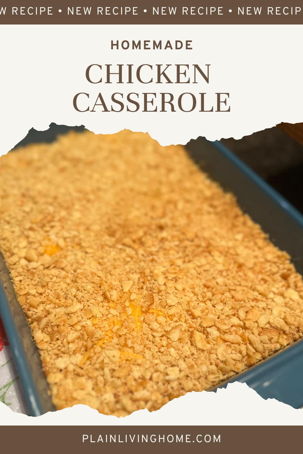 homemade chicken casserole recipe