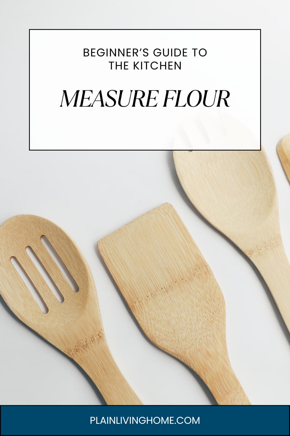 how to measure flour for beginners