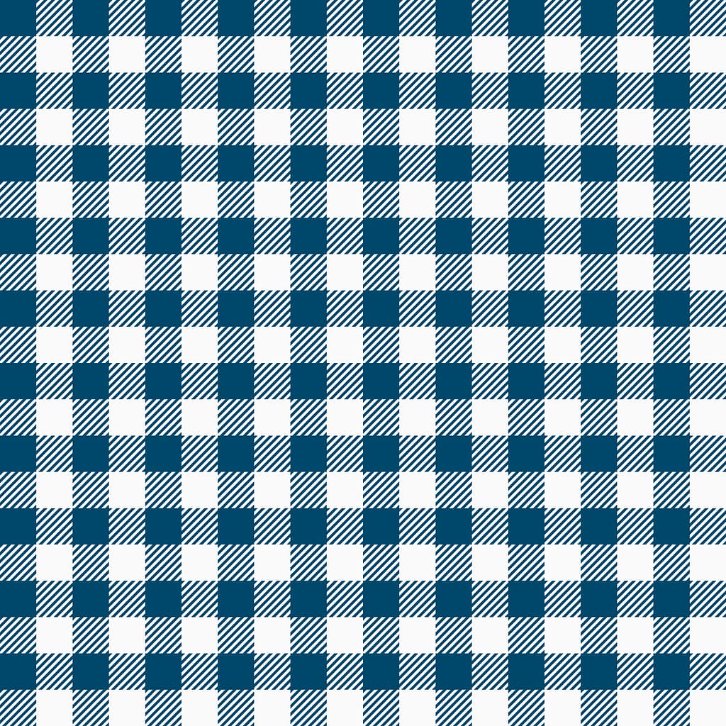 blue plaid