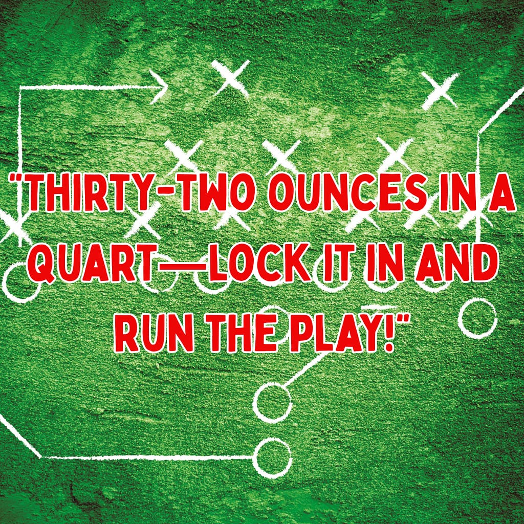a football play diagram