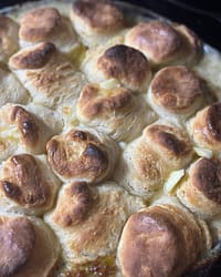 making biscuits with sourdough starter is healthier