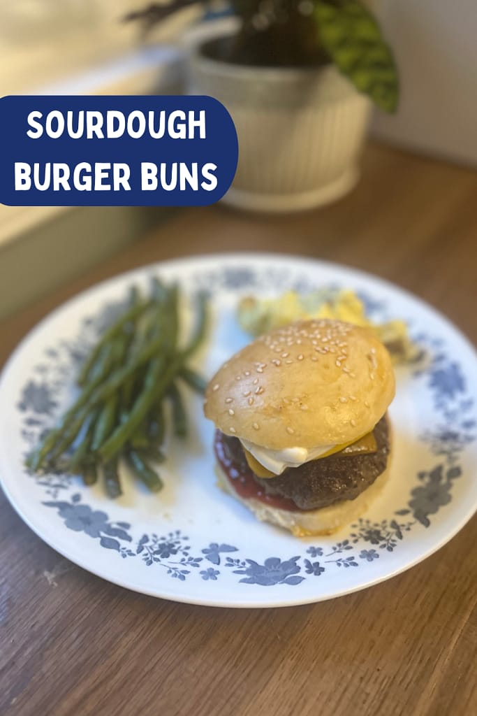 fluffy sourdough burgers buns recipe