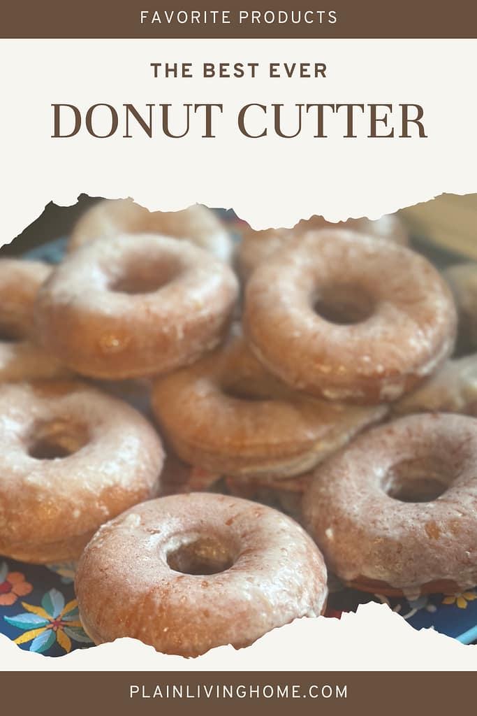 a family favorite kitchen product, donut cutter for homemade fried donuts