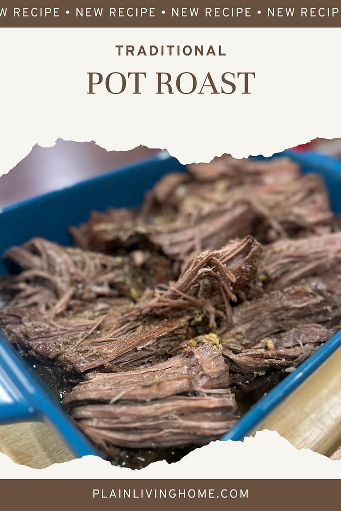 traditional pot roast recipe for a crock pot