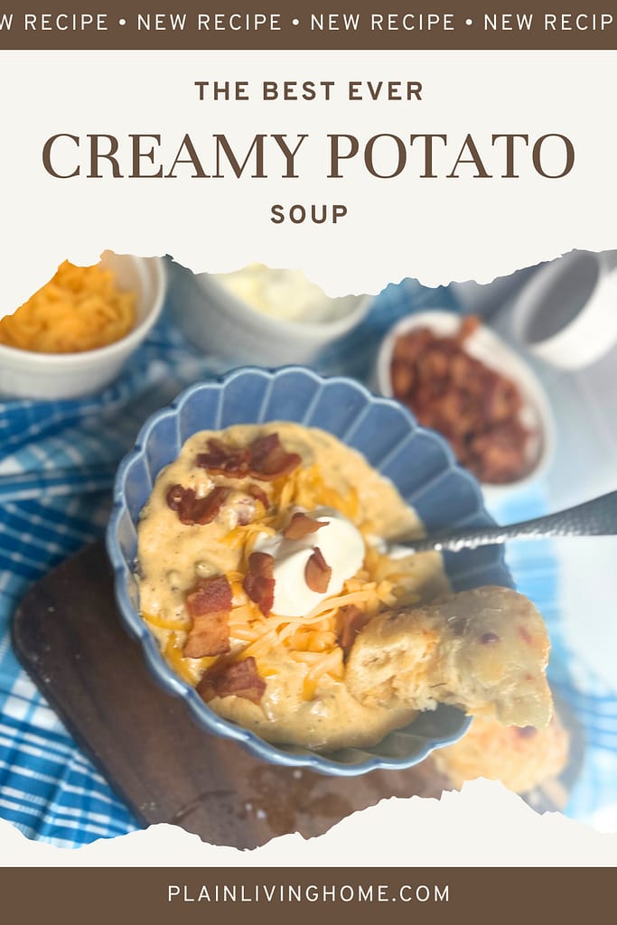 creamy potato soup recipe from scratch