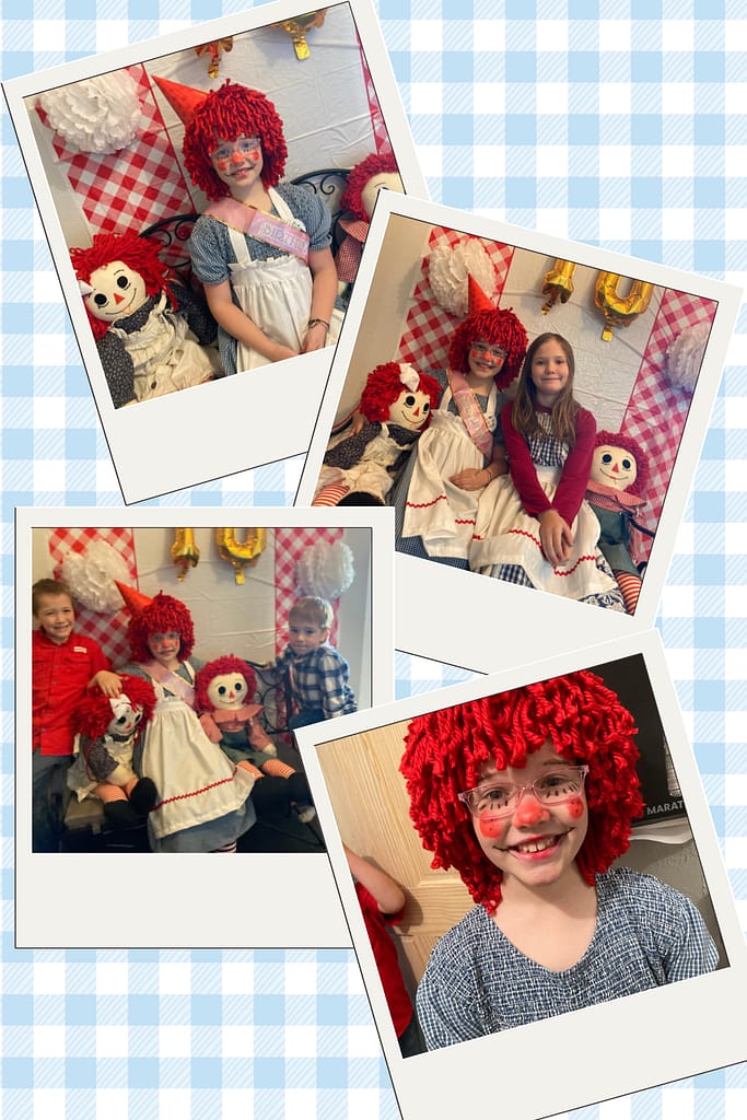 raggedy ann Photo Booth