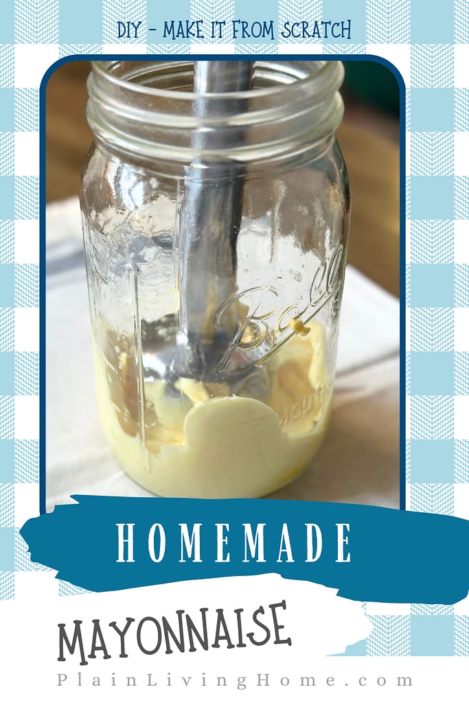 how to make homemade mayo from scratch