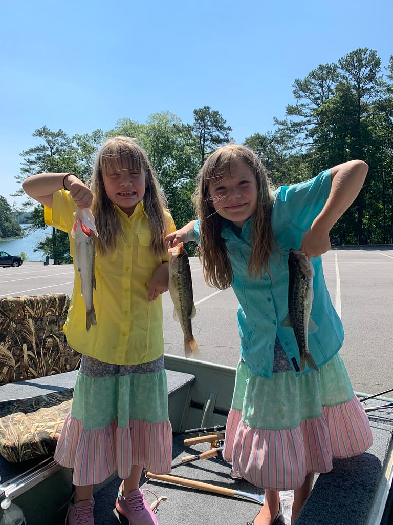 fishing with the girls