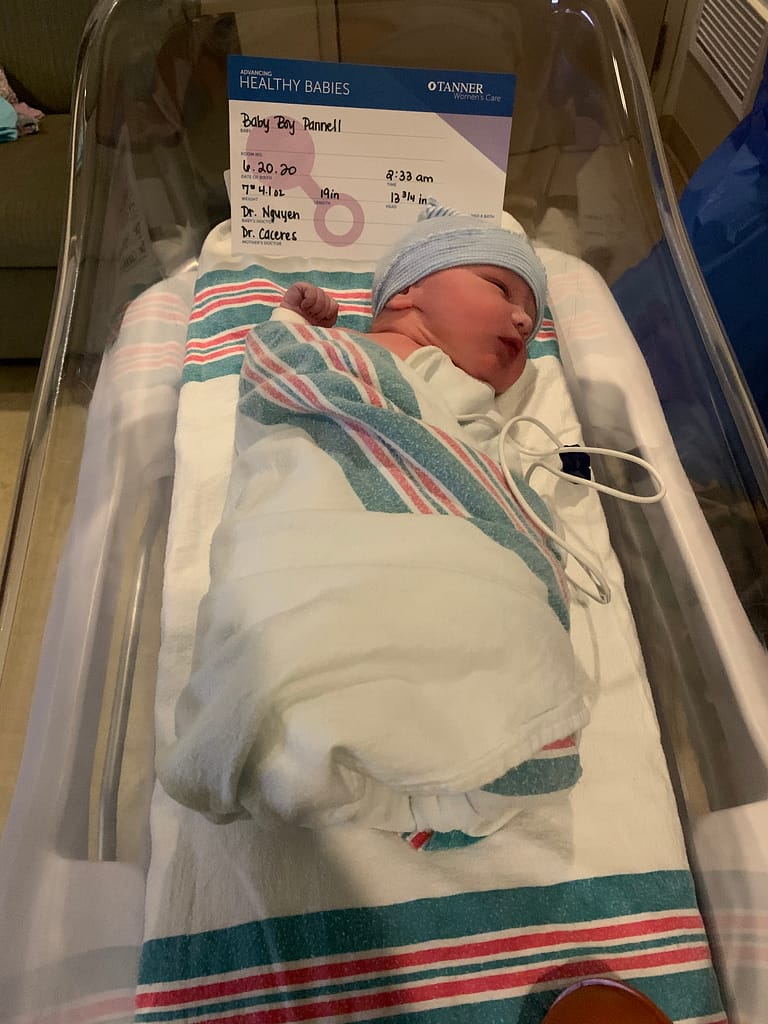 Phineas, the newest member of our family during deputation