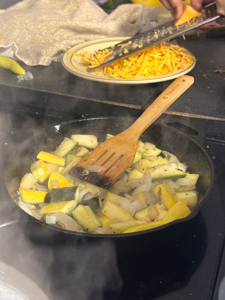 my favorite kitchen product: a cast iron skillet