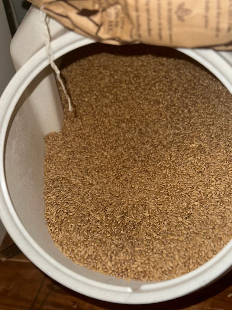 bulk grains make fresh milled flour more affordable