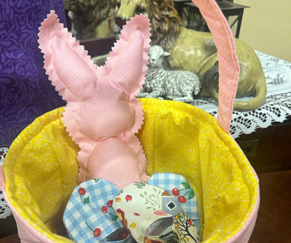 Easter Basket full of handmade goodies and gifts